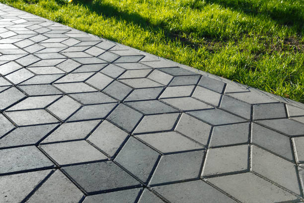 Residential Paver Driveway in Deerwood, TX